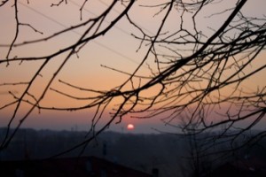 Dawn in winter – Albiate
